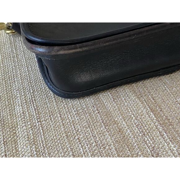 COACH Vintage Luxury Black Small Pocket Purse Shoulder Handbag - Picture 10 of 16